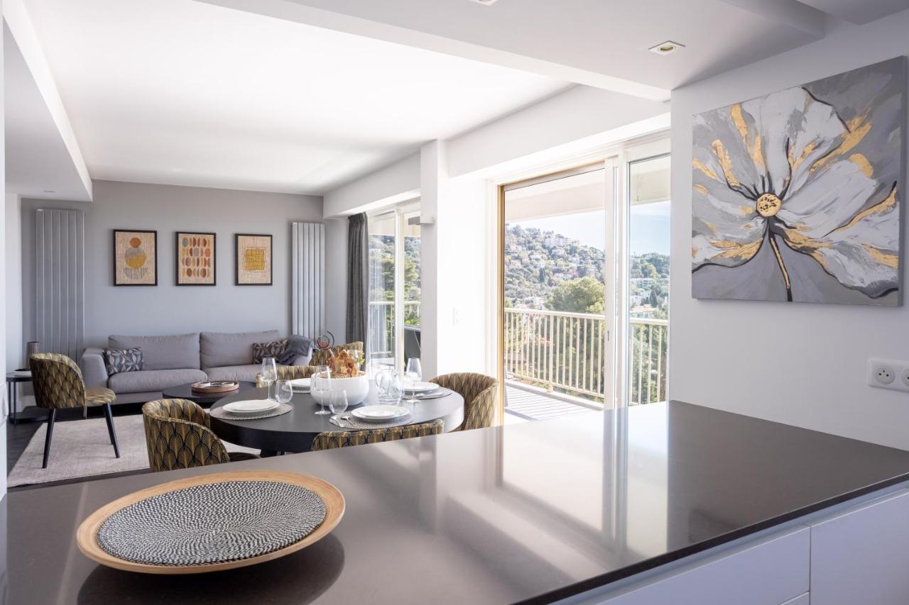 Cannes Panorama - Piscine, Vue Mer, Parking, Clim Esterno foto