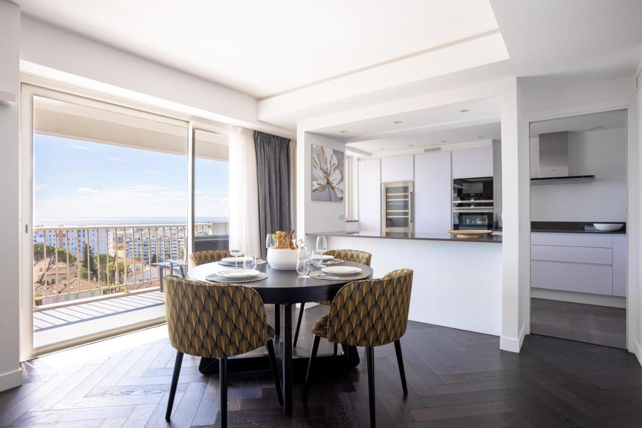 Cannes Panorama - Piscine, Vue Mer, Parking, Clim Esterno foto